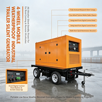 Groupe électrogène convivial pour les techniciens, doté d'une vitesse de 1500 tr/min, pour générateur diesel de vignoble et ferme avicole