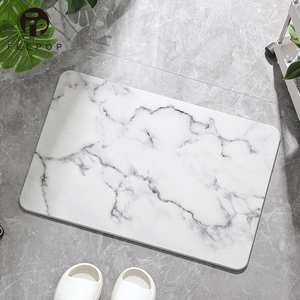 FEEPOP Perfect Marble Diatomaceous Earth <strong>Bath</strong> <strong>Stone</strong> 50*80cm 60*39cm Bathroom <strong>Mat</strong> Solid Pattern <strong>Best</strong> <strong>Stone</strong> <strong>Bath</strong> <strong>Mat</strong> - Product Image 5