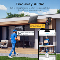 SECTEC 20W double objectif 36x Zoom 6MP 3K 4G caméra solaire extérieure IP66 boîtier en métal caméra Ptz détection humaine caméra de vidéosurveillance de sécurité