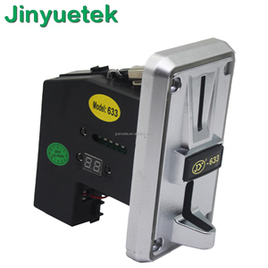 Accepteur de pièces universel JY Factory CA-633 avec éclairage LED pour machines de jeu d'arcade et distributeurs automatiques (pour pièces métalliques et plastiques) - Product Image 5