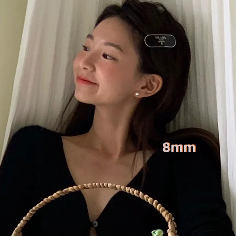 Orecchini a perno Fever Pearl dello stesso stile, 8 mm