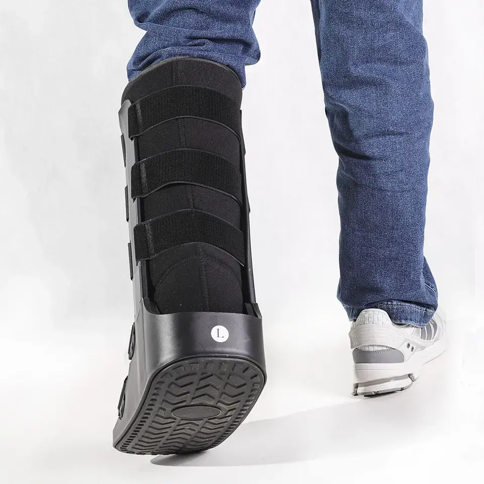 Sepatu bot terapi fisik medis, pelindung pergelangan kaki walker, bot fraktur ortopedi, penjepit pergelangan kaki orthosis