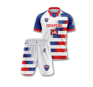 Uniformes de Fútbol Unisex Fabricados en Fábrica, Estampados, Manga Corta, Cuello en V, 100% Poliéster, Anti-UV, Secado Rápido, Ropa Deportiva - Product Image 1