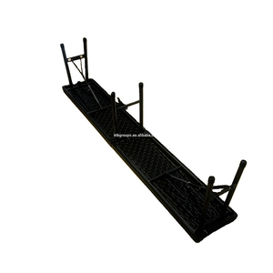 Banco Dobrável Portátil de Plástico Preto para Atividades ao Ar Livre KTK OEM - Product Image 2