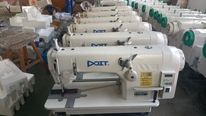 Machine à coudre industrielle à point de chaînette à 3 aiguilles haute vitesse DT3800-3/PL avec point de surjet plat – Prix - Product Image 3