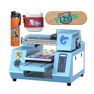 Automatic Led Flatbed Uv Wood Acrylic Golf Ball Printer 300x470mm A3 Uv Printer with Embossing and 3d Uv Printer Upgrade Kit - Product Image 1