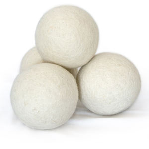 Set di Palline di <span class=keywords><strong>Lana</strong></span> 100% Pura per Lavanderia con Olio Essenziale di Lavanda, Riutilizzabili, 7cm, <span class=keywords><strong>Ammorbidente</strong></span> Naturale per Tessuti - Product Image 2