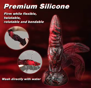 Frusta Erotica all'Ingrosso, Dildo in Silicone Morbido Premium per il Piacere Intimo, Prodotti per Adulti - Product Image 3