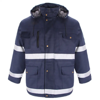 Meilleures ventes OEM & ODM Vêtements de travail haute visibilité à la mode de style chauffant pour l'hiver Tenue de travail à réflecteur avec poches