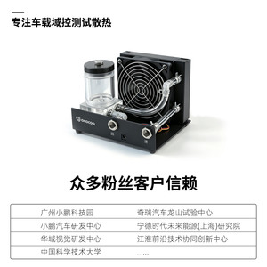 Kit de radiateur de refroidissement par eau Yingbo 120x120x25mm AC120 sortie directe, utilisation multiplateforme - Product Image 5