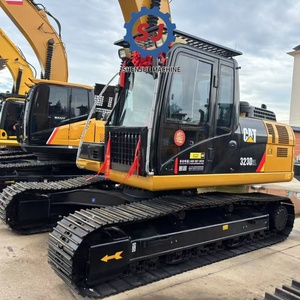Excavatrice sur chenilles hydraulique Caterpillar CAT323 de 23 tonnes, faible nombre d'heures, engin de construction lourd à vendre, moteur CAT C7.1 - Product Image 2