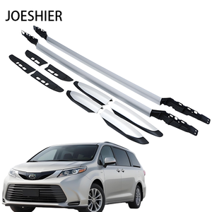 แร็คหลังคาสำหรับรถยนต์ JOESHIER Wholesale4x4 สำหรับ Toyota Sienna พร้อมราวข้าง อลูมิเนียมอัลลอย ติดตั้งง่าย - Product Image 1