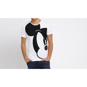 T-shirt pour homme en coton 100% personnalisé, imprimé, écologique, séchage rapide, respirant - Product Image 2