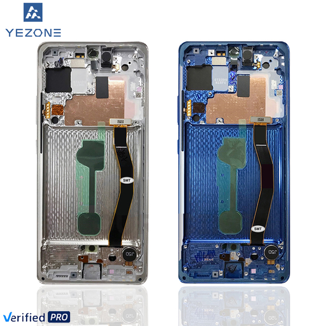 Pantalla lcd For Samsung galaxy s10 lite display Touch Screen with Frame for samsung s10 lite screen Assembly