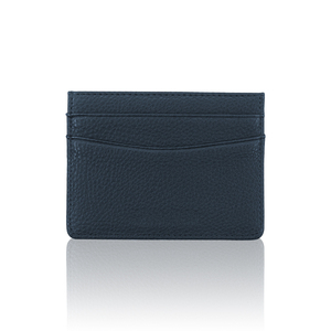 OEM超薄型IDカード名刺ホルダーメンズブラック本革名刺ホルダーウォレット - Product Image 1