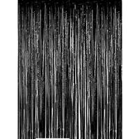 Toile de fond murale 1*2m, rideaux à franges en feuille de paillettes métalliques pour décorations de fête