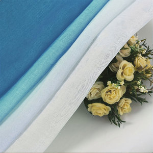<span class=keywords><strong>Rideau</strong></span> dégradé à deux pièces avec anneau de protection et ombrage semi-transparent en haut, idéal <span class=keywords><strong>pour</strong></span> les chambres d'enfants - Product Image 3