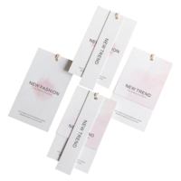 Etiquetas Colgantes de PVC Personalizadas de Alta Calidad para Ropa, Etiquetas para Camisetas con Nombre de Marca, Compatibles con NFC Air Tag, para Uso en Dulces