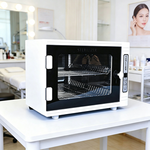 Portable Plastic <b>Nail</b> Disinfection Cabinet High-Temperature LED Display Sterilizer for Manicure Tools for Beauty Salons - Product Image 4