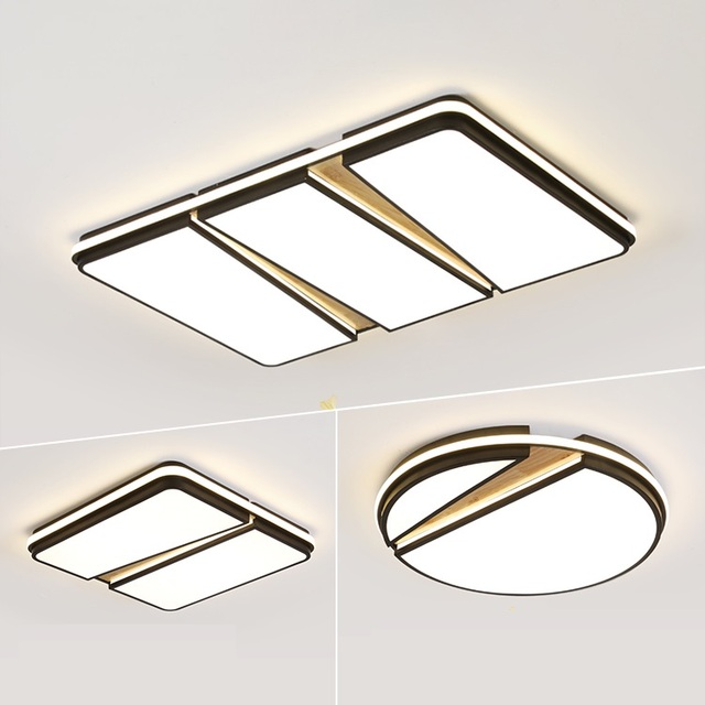 Energy Saving Square Round Simple Design Ceil Lamp Living Room Bedroom Surface Mount Smart Led Ceiling Light