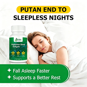 Cápsulas de Gel Suaves para Dormir por la Noche de Factory Outlet, te Ayudan a Conciliar el Sueño Más Rápido y a Despertar con una Sensación de Frescura, Ideales para Problemas de Sueño en Viajes, para un Descanso Reparador - Product Image 2