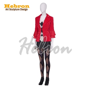 Disfraces de cosplay personalizados de <span class=keywords><strong>Harley</strong></span> <span class=keywords><strong>Quinn</strong></span> de la película DC Joker2 para adultos, para Halloween, televisión, cine y eventos. - Product Image 4
