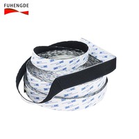 3M Adhésif Fort Adhésif Double Face Écologique Crochet Boucle Ruban Réutilisable Colle Fixation de Câble Tissu Nylon