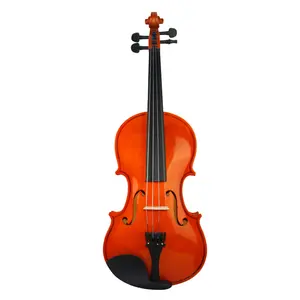 Người mới bắt đầu phù hợp màu sắc khác nhau nhạc cụ Violin gỗ dán với trường hợp và các phụ kiện khác