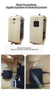 Nouvelle conception de photomaton de mariage rétro en bois double face avec support d'<span class=keywords><strong>imprimante</strong></span> compatible iPad, prix de gros portable - Product Image 6