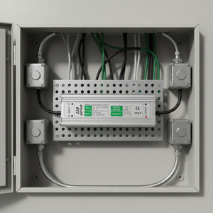 Alimentation LED à courant constant étanche IP65 1200 mA 56W 12-14 canaux simples pour éclairage public - Product Image 3