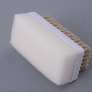 OEM Handwashing Sponge Soft Cleaning <b>Brush</b> Double Sided White For Kitchen Bathroom - Product Image 4