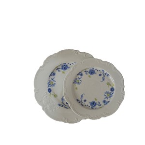 Plato de Cerámica con Flores de Encaje Retro Francés, Taza de Café Medieval para Té de la Tarde, Platillo, Accesorio para Comida Occidental - Product Image 5