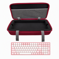 Étui de voyage rigide en EVA pour clavier compatible avec K580 K98M F87 F87 Pro V500Pro G87V2 X75 V2, antichoc, portable, logo personnalisé