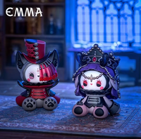 Figurines d'action de collection authentiques EMMA Secret Forest Frostveil Villa Series, figurines d'anime, boîte mystère pour décorations d'Halloween