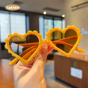 Yachen bán buôn tình yêu hình trái tim trẻ em cậu bé Kính mát cô gái số lượng lớn bachelorette Kính mát cho phụ nữ tiệc cưới - Product Image 3