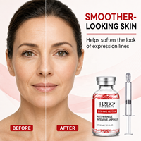 Ampoule intensive anti-rides au peptide SYN-AKE, fabricant de produits de soin de la peau en marque privée OEM, vente en gros