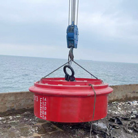 Bouée d'amarrage flottante gonflable en acier pour protection de quai et de navires marins