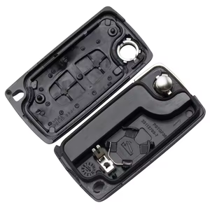 Accessoires automobiles pour voiture Coque <span class=keywords><strong>de</strong></span> clé vierge Housse <span class=keywords><strong>de</strong></span> remplacement pour porte-clés Fit for Peugeot Citroën 2/3buttons - Product Image 4