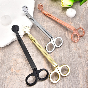 Stainless Steel <b>Candle</b> Scissors <b>Wick</b> Cutters Extinguishers Black Silver Gold Rose Gold For Scented <b>Candle</b> Tools Hand Tools - Product Image 2