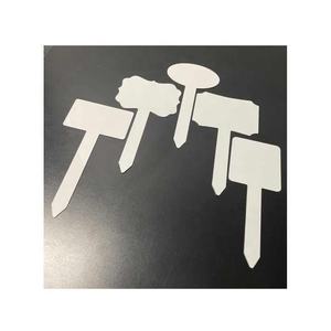 Antico e moderno UV stampato sublimazione in alluminio metallo cortile segno spazi vuoti bianco personalizzato palo di targa commemorativa - Product Image 1