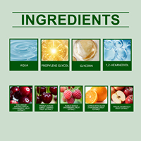Coffret de mini-parfums fruités de Noël 5*10ml, vaporisateur de voyage portable, parfum longue durée, coffret cadeau pour femmes, cadeau de Noël