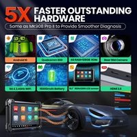 Escáner AUTEL MaxiCOM MK908 II, 38+ Servicios, Elite 2 PRO, Compatible con GM, Chrysler, Audi, Rolls-Royce, MINI, Sistema Operativo Android 10