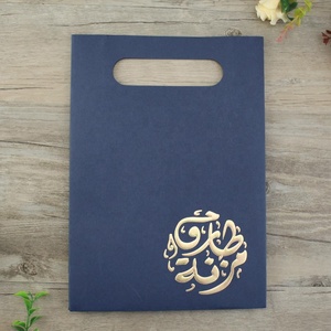 Customized <strong>Hand</strong> <strong>Made</strong> <strong>Paper</strong> Bag for Invitation Card Design <strong>Hand</strong> Bag for Marriage Craft - Product Image 6