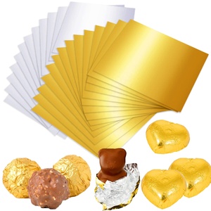 Eco-friendly Coated Food Grade Aluminum Foil Paper High Barrier <b>Tin</b> Foil Roll for <b>Chocolate</b> and Candy Packaging - Product Image 4