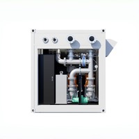 Conteneur de refroidissement liquide pour solution d'infrastructure de ferme minier de crypto-monnaies