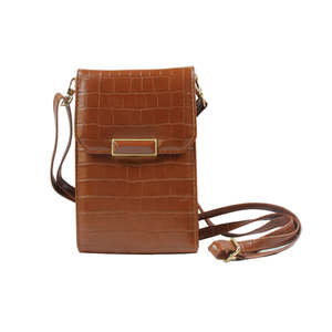 Sac à bandoulière en cuir pour téléphone portable, sac à bandoulière pour femme, vente chaude - Product Image 1