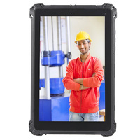 Tablet PC Industrial Resistente de 8'', Android 13, Pantalla de 500cd/m2, 4G LTE, WIFI, Puerto RJ45/USB2.0, NFC, Lector de Huellas Dactilares, Escáner de Código de Barras 2D, RFID