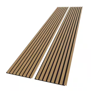 <span class=keywords><strong>En</strong></span> Promotion Panneaux Muraux Acoustiques <span class=keywords><strong>en</strong></span> Lattes de <span class=keywords><strong>Bois</strong></span> pour <span class=keywords><strong>Studio</strong></span> d'Enregistrement, Personnalisables Couleur et Taille, OEM ODM, Décoration Moderne - Product Image 2