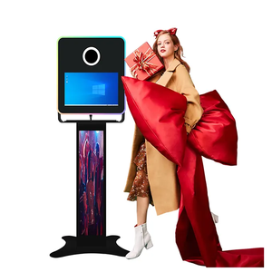กระจกถ่ายรูปพรีเมียมแบบโมดูลาร์ กระจกถ่ายรูป Glamour พร้อมหน้าจอสัมผัส LED และกล้องพร้อมเครื่องพิมพ์ - Product Image 1