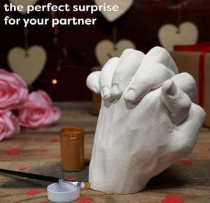 Holding Hands 3D Craft <span class=keywords><strong>Kit</strong></span> <span class=keywords><strong>Casting</strong></span> Molding Model <span class=keywords><strong>Kit</strong></span> para grandes regalos personalizados para parejas - Product Image 5